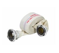 Tuyau d'arrosage AWTOOLS 2"" x 25 m 8 bars pour pompiers avec raccords