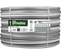 Tuyau d'arrosage Bradas NTS WHITE SILVER 3/4" 50 m blanc / argent