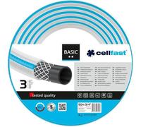 Cellfast Tuyau d'arrosage Basic 3 couches 25 bar 3/4" 50 m Robuste et flexible