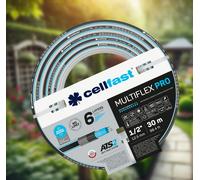 Cellfast Tuyau d'arrosage MULTIFLEX ATSV 6 couches ATS2™ Résistant UV/algues 35 bars 30 m 1/2"