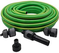 Tuyau d'arrosage de 30 m - Tuyau d'arrosage avec kit de raccordement - adapté à la fertilisation du jardin