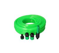 EDM Tuyau d'arrosage Kit anti-torsion 25 m 19 mm (3/4'') anti-UV avec accessoires