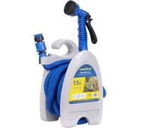 Tuyau d'arrosage extensible 15m 12 bar + Pistolet multi-jets 7 fonctions + raccords GOODYEAR G