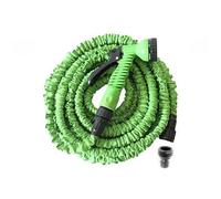 Tuyau d'arrosage extensible 30 m canada green + pistolet 7 fonctions