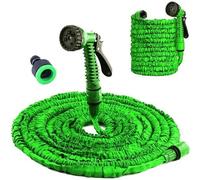 Tuyau d'arrosage - Extensible - 30 m - Pistolet 7 modes - Léger et maniable