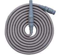 Tuyau d'arrosage extensible - 5 à 15 m - Gris - Extensible et rétractable - Léger - Facile à ranger