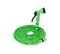 Tuyau d'Arrosage Extensible jusqu'à 38m avec Pistolet Multifonctions Vert