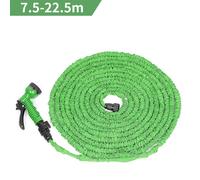 Tuyau D'arrosage Extensible pour Jardin - ERROLVES - Vert - Tuyau d'eau Rétractable pour Irrigation et Nettoyage - 7.5-22.5 M