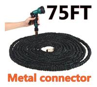 TUYAU D'ARROSAGE EXTENSIBLE RéTRACTABLE 75FT NOIR