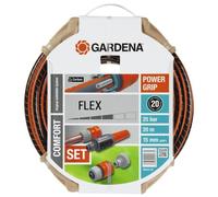 Tuyau d'arrosage Flex Ø 15 mm - 20 m + lance et raccords