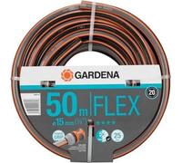 Tuyau d'arrosage Gardena Comfort FLEX, Longueur 50m, Ø15mm, Anti-noeud, Indéformable