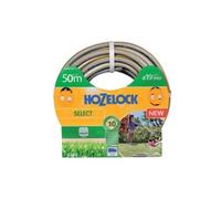 Hozelock Tuyau d'arrosage Select anti-UV gris bandes 3D jaunes 19 mm 50 m