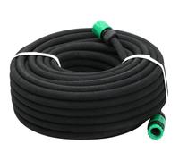 Tuyau d'Arrosage - HT-COSTIGAN - Microporeux - Flexible 50 m - Connecteurs Inclus - Noir et Vert