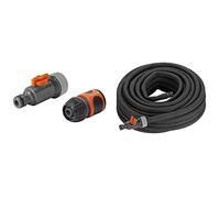 Tuyau d'Arrosage Micro-Poreux Gardena & Kit de Raccordement avec Vanne de Régulation