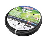 Tuyau d'arrosage poreux Faithfull 15 m (49 pi) 12,5 mm (1/2 po) - Tuyau d'irrigation goutte à goutte microporeux pour jardin, économe en eau, résistant aux UV et au gel