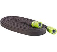 Tuyau darrosage poreux plat avec raccords et valve darrêt - 12 m [Royal Gardineer]