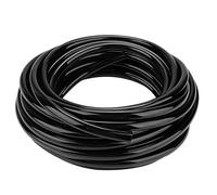 Tuyau d'arrosage PVC 10M 8/11Mm Jardin Goutte à Goutte Kimiss - PVC Durable et Ecologique - Noir - 1 Unité