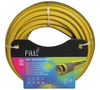 Tuyau d'arrosage renforcé professionnel jaune 19mm 25m - usage intensif FITT - 06044