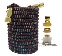 Tuyau d'arrosage rétractable avec pistolet de pulvérisation haute pression flexible