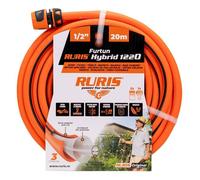 Tuyau d'Arrosage RURIS Hybrid1220 - 20 m Technologie Polyfusion 3 Couches Resistance 35 bar