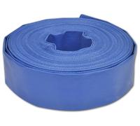 Tuyau d'arrosage souple en PVC, flexible, pour jardin, terrasse, irrigation, pelouse, massifs. Résistant aux nœuds, gain de place, facile à ranger. Diamètre : 38 mm, longueur : 50 mètres