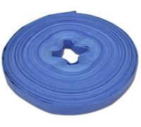 Tuyau d'arrosage souple en PVC, flexible, pour jardin, terrasse, irrigation, pelouse, massifs. Résistant aux nœuds, gain de place, facile à ranger. Diamètre : 25 mm, longueur : 50 mètres