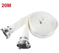 Tuyau d'arrosage - Tuyau d'arrosage haute pression - Ø 5 cm (50 mm) - 20 m - Polyéthylène renforcé de polyester - Résistant au gel - Pour l'arrosage du jardin
