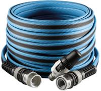 Tuyau d'arrosage - Tuyau d'eau - Usage intensif - Léger et compact - 30 mètres - Bleu