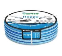 Vartco Hoppy Tuyau d'eau potable 6 couches anti-torsion Tuyau d'arrosage flexible résistant aux UV 36 bar (1/2" 30 m)