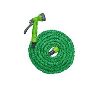 Kinzo Tuyau d'Arrosage Extensible 10M - Tuyau Arrosage avec Pistolet - Tuyaux d'Arrosage pour Jardinage - Compact et Pratique - Vert