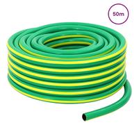 Tuyau d'arrosage vidaXL, 5 couches, vert et jaune, 12 mm, PVC