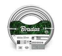 Tuyau d'arrosage Bradas NTS WHITE SILVER 3/4" 50 m blanc / argent