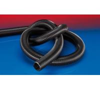 Tuyau d'aspirateur : diamètre intérieur 40 mm, diamètre extérieur 49,40 mm, épaisseur 4,7 mm, longueur 30 m