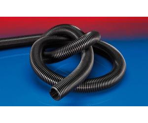 Tuyau d'aspirateur : diamètre intérieur 40 mm, diamètre extérieur 49,40 mm, épaisseur 4,7 mm, longueur 30 m