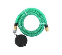 Tuyau d'aspiration avec raccords en laiton vert 1,1 10 m PVC