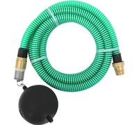 Tuyau d'aspiration avec raccords en laiton vert 1,1" 15 m PVC