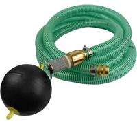 tuyau d'aspiration + de refoulement 1"/25mm avec prélèvement flottant + 1" AG double mamelon 25m