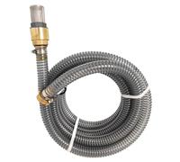 Tuyau D'aspiration Pompe 1" Garden Jet Long. 10m Diamètre 25mm - Embout Laiton