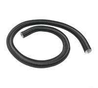 Tuyau de chauffage en feuille d'aluminium, tuyau d'admission d'air de 25 mm pour chauffage diesel Webasto, tube de ventilation ignifuge et résistant aux chocs, noir (200 cm)