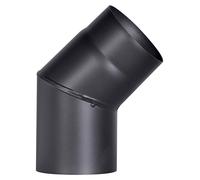 Tuyau de cheminée AK4012, modèle R130/B4O, de couleur noire