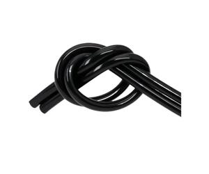 Tuyau de connecteur d'eau Flexible Tube Silicone noir ID 0.5-32mm(3 meters,ID 32mm x OD 38mm)
