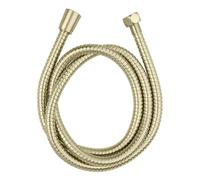 Tuyau de douche mod. Brass 150 cm, flexible de douche enrobé d'acier inoxydable, s'adapte à toutes les têtes de douche grâce au raccord standard 1/2", protection anti-torsion