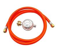 Tuyau de gaz avec réducteur de pression - ZOR® - 150 cm - Max 50 mbar - GPL, propane, butane - Raccords à vis gauche