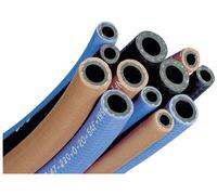 Tuyau de gaz en caoutchouc simple Ø 10 x 16 mm pour acetylène - long.10 m - 20 bars GCE CHARLEDAVE W000010064