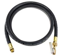 Tuyau de gonflage - 150 cm - Raccord 1/4 pouce - Pour pistolet de gonflage - Max 21 bar
