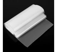 Tuyau de Gouttière Provisoire LDPE Tuyau de Descente Rouleau 20cmx10m Provisorium Tuyaux de Gouttière de Rechange Transparent Pour Raccordement de Tuyaux Réutilisable
