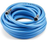 Tuyau de nettoyage des aliments - Tuyau flexible - Transport par eau - Résistant à la haute pression - 25 mètres - Bleu