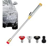 Tuyau de nettoyage haute pression pour lance Pistolet pour tuyau d'arrosage | Pour Lavage Auto, Vitres, Surfaces Vitrées, Jardin, Patio Nettoyage Voiture, Fenêtres, Terrasse,