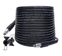 Tuyau de Nettoyeur Haute Pression 10 m x 140 bar, Compatible avec BOSCH, BLACK & DECKER, AR, MICHELIN, STANLEY, MAC ALLISTER