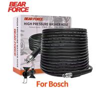 Tuyau de nettoyeur haute pression Bear Force 10M * 180Bar, tuyau d'extension pour nettoyeur de voiture, compatible avec Bosch, certains Mac Allister, Michelin, Stanley. 10m